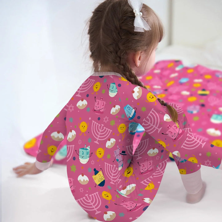 Hanukkah Little Dreidel Family Convertible Zippy