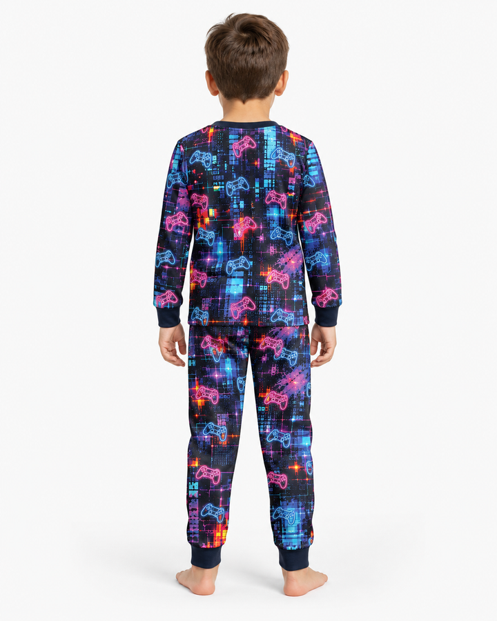 Game Mode On Bamboo Two Piece Long Sleeve Pajama Set