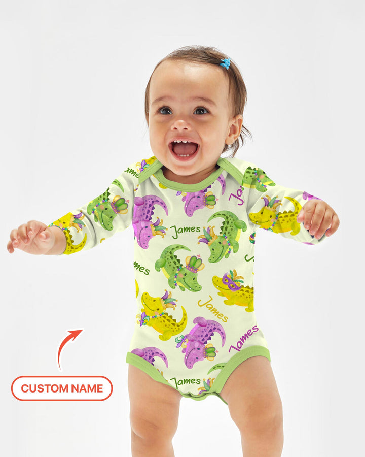 Gerippte Babykleidung mit individuellem Foto - Weich &amp; Skizzenhaft