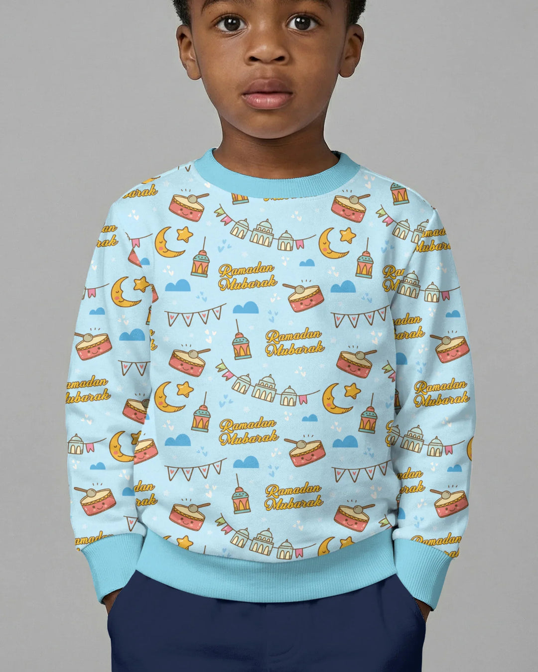 Ramadan Mubarak Crewneck Sweatshirt