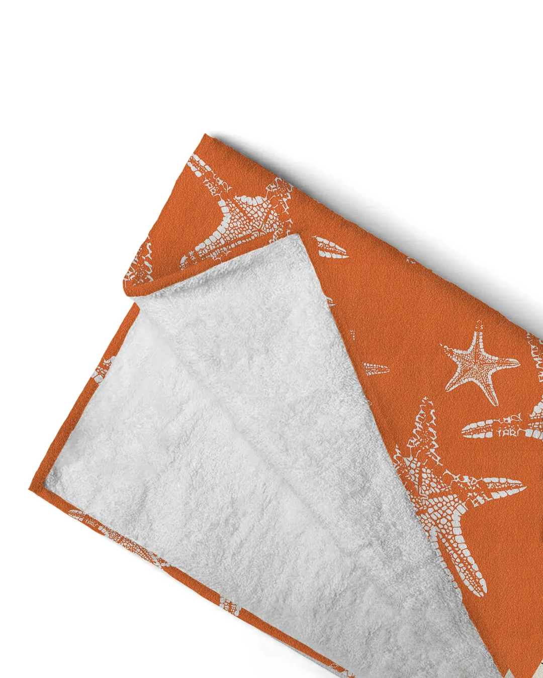Custom Photo Starfish With Names Bamboo Beach Towel