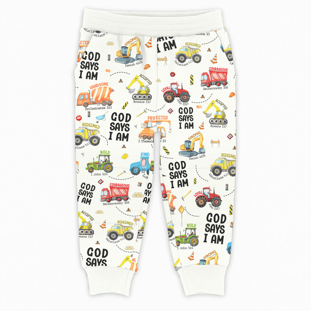 God Says I Am Boy Jogger