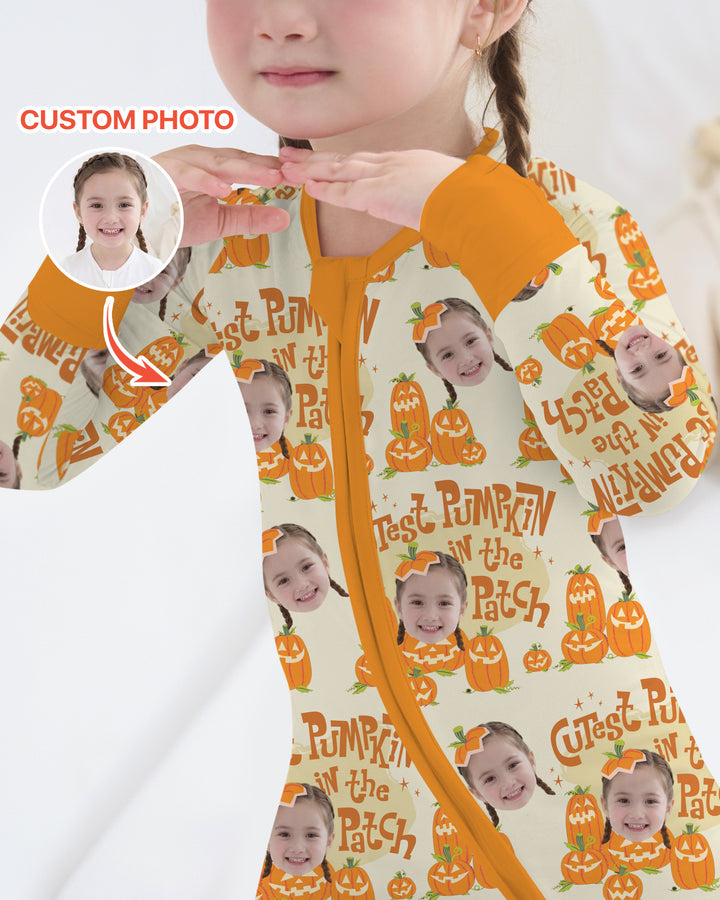 Gerippte Babykleidung mit individuellem Foto - Weich &amp; Skizzenhaft