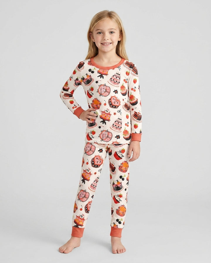 Sweet Boo Bakes Bamboo Two Piece Long Sleeve Pajama Set