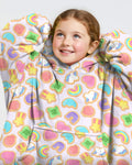 Lucky Marshmallow Cookies Bambusdecke mit Kapuze