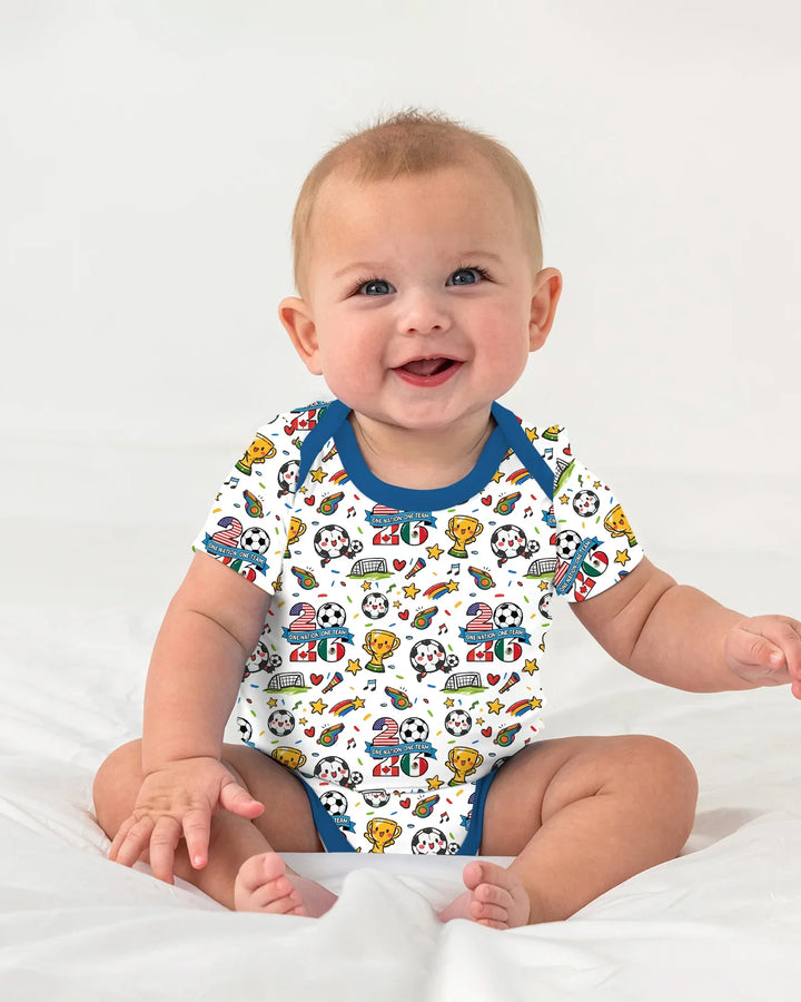 Soccer Fever 2026 Family Matching Bamboo Bodysuit