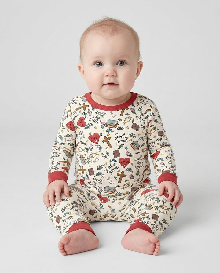 Conjunto de pijama de dos piezas de bambú con mangas largas, plantilla PERSONALIZADA
