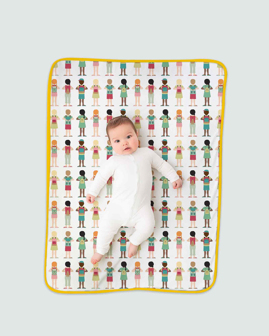 Little Friends Everywhere Bamboo Blanket
