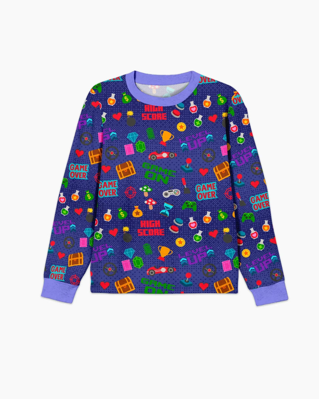 Gamer Mode On Family Matching Bamboo Men's Pajama Set