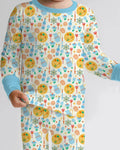 Pesach Sameach Matching Family Bamboo Two Piece Long Sleeve Pajama Set
