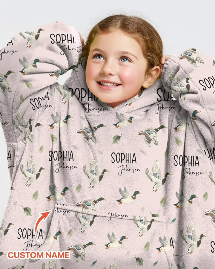 Personalisierbarer Stockenten-Bambus-Deckenhoodie