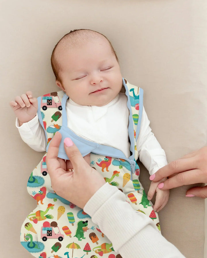 Dino Summer Splash Bamboo Sleep Bag