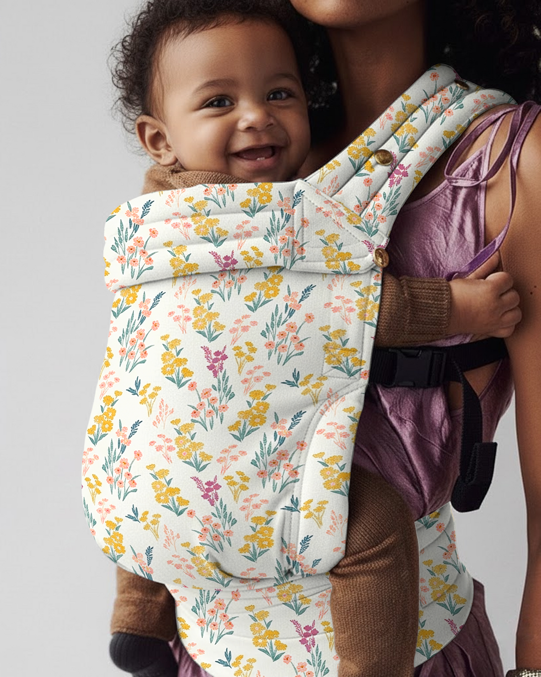 Soft Meadow Wildflower Garden Baby Carrier