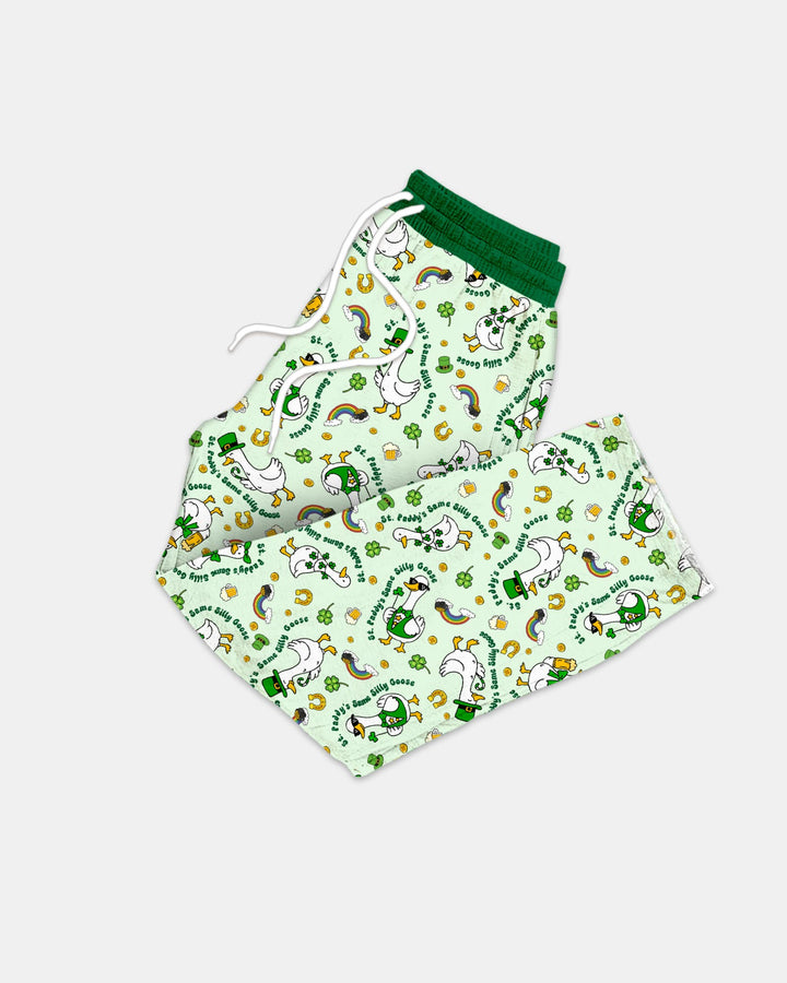 St. Patrick's Day Silly Goose Men's Pajama Set