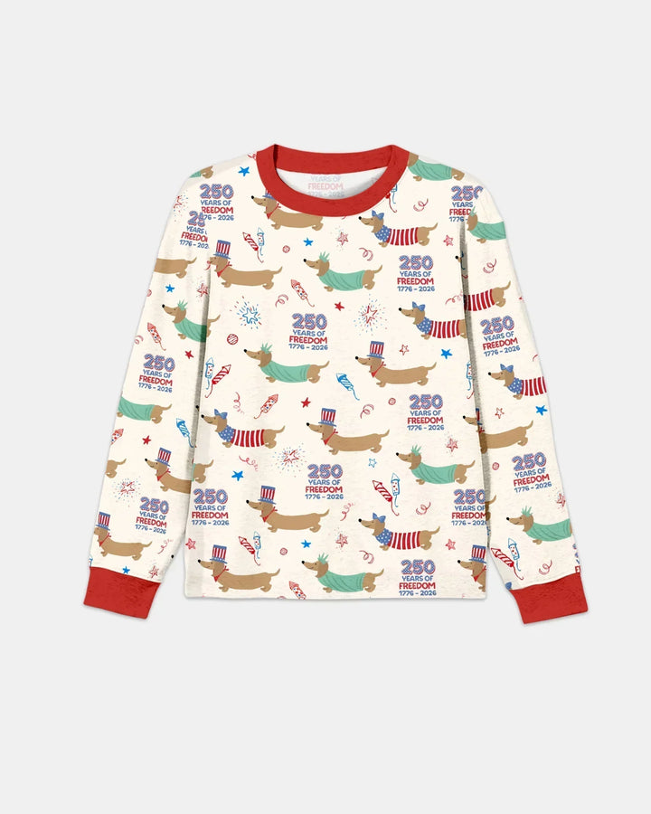 250 Years Of Freedom Bamboo Men's Pajama Set