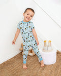 Él Ha Resucitado Pascua Familia A Juego Bambú Dos Piezas Manga Corta Pijama Set