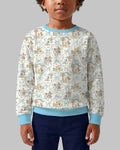 Spring Meadow Friends Bamboo Crewneck Sweatshirt