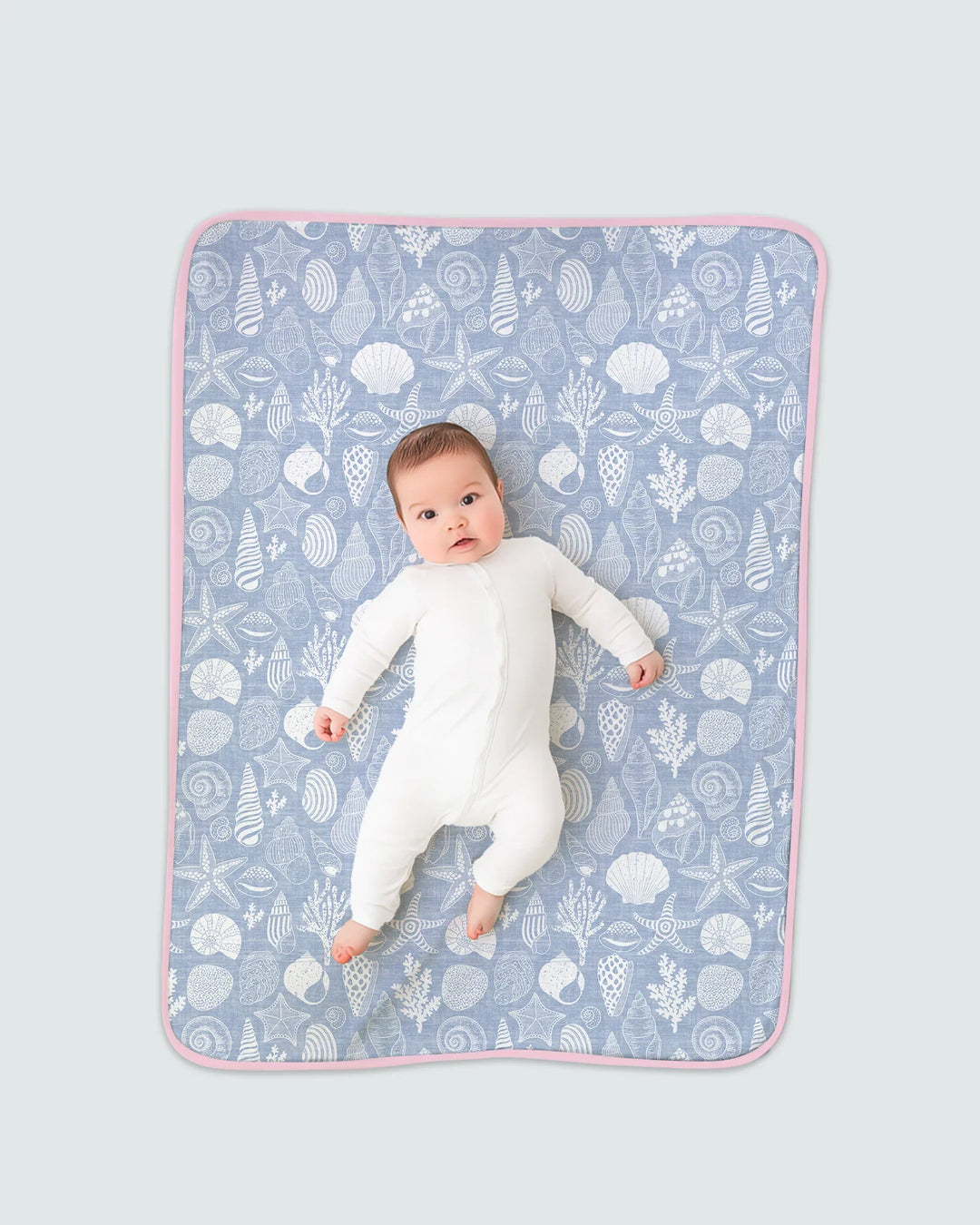Coastal Treasures Bamboo Blanket