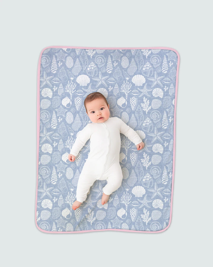Coastal Treasures Bamboo Blanket