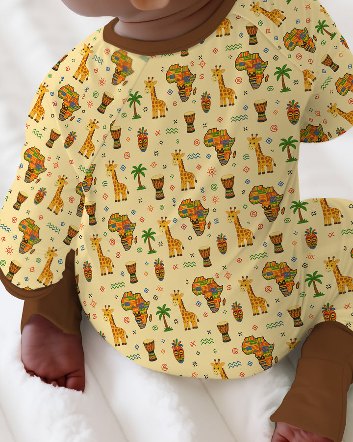 African Culture Bamboo Convertible Zippy