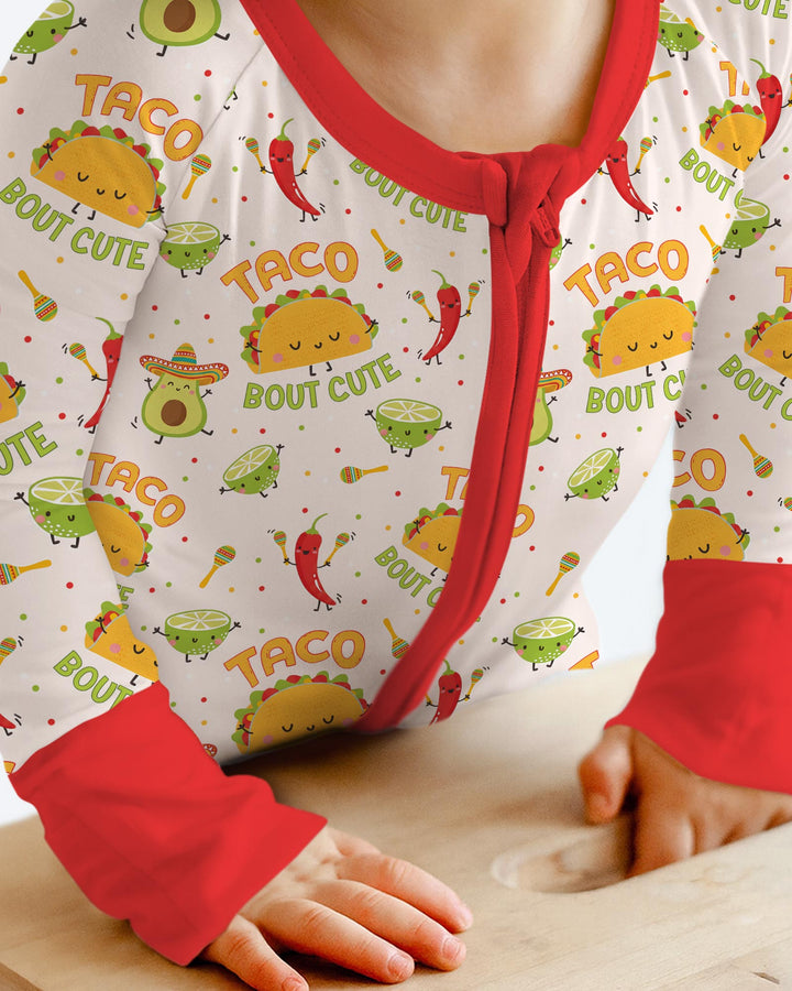 Funny Taco Bamboo Convertible Zippy