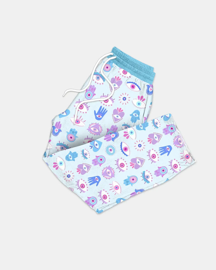 Hamsa Heart Guardians Family Matching Men's Pajama Set