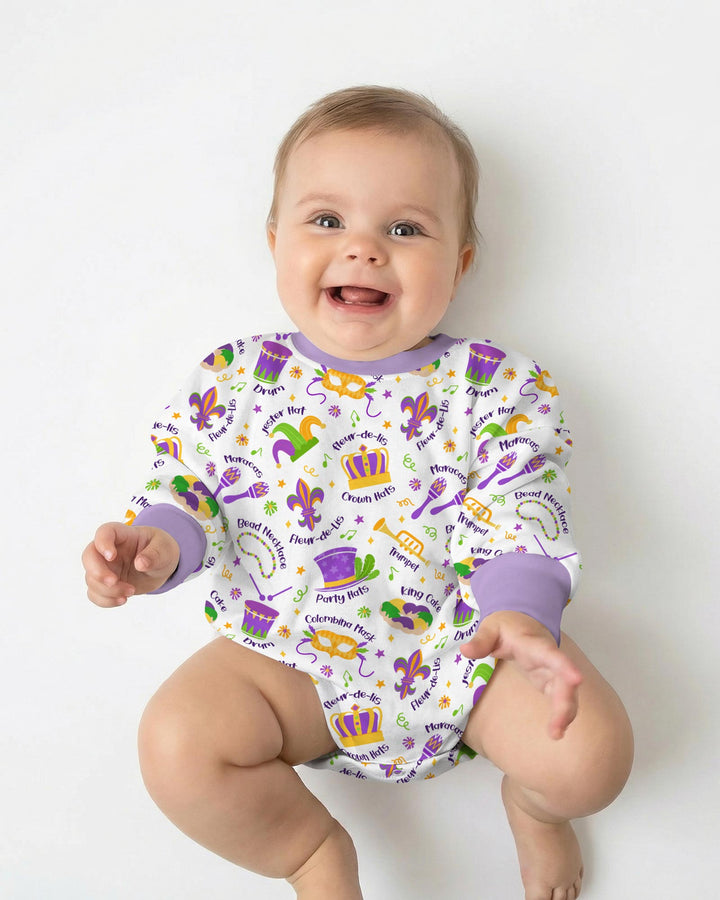 Gerippte Babykleidung mit individuellem Foto - Weich &amp; Skizzenhaft