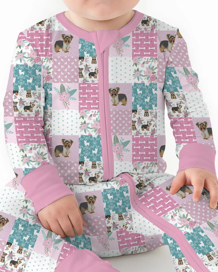 Floral Yorkie Grace Convertible Zippy