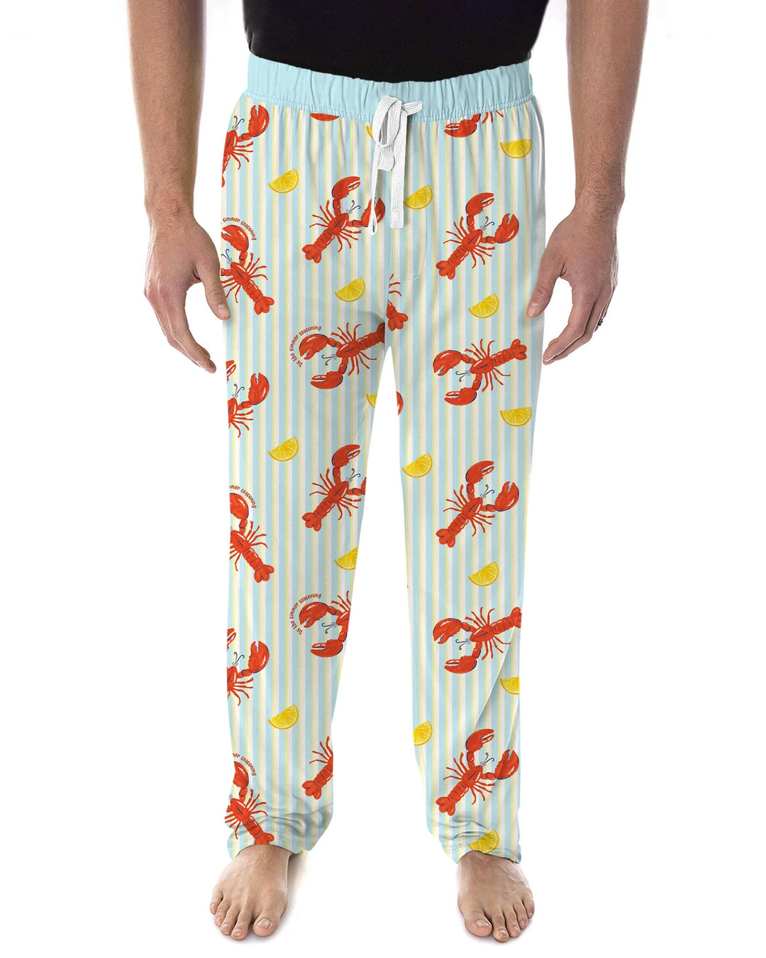 Crawfish Pinch Bamboo Men's Pajama Set