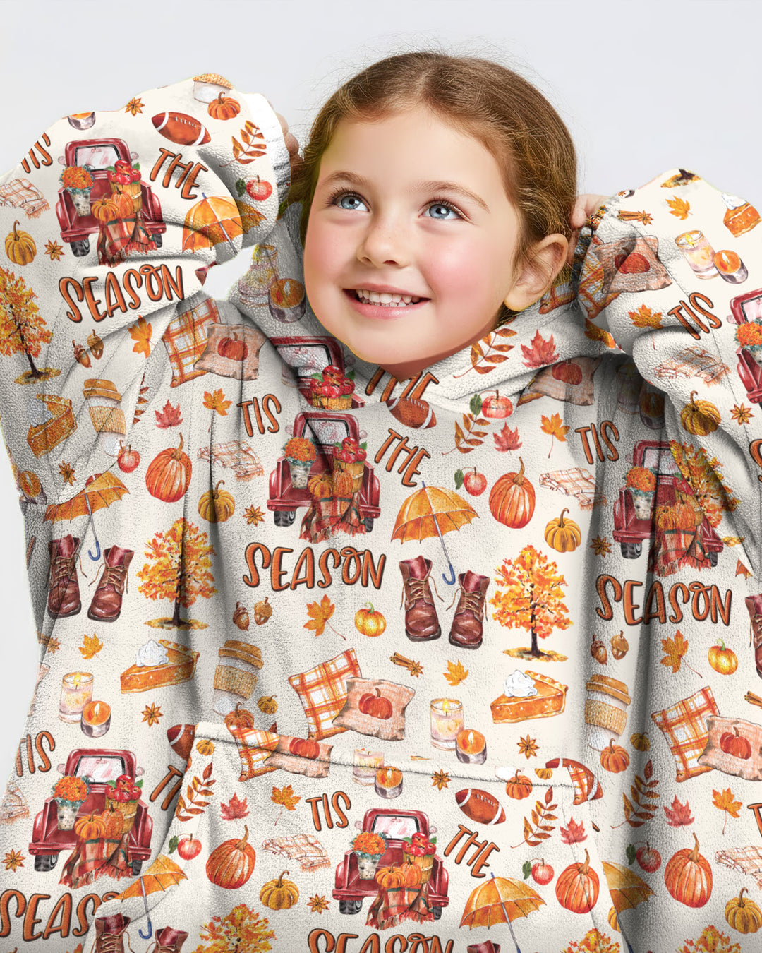 Plantilla de Sudadera Manta de Bambú Personalizada