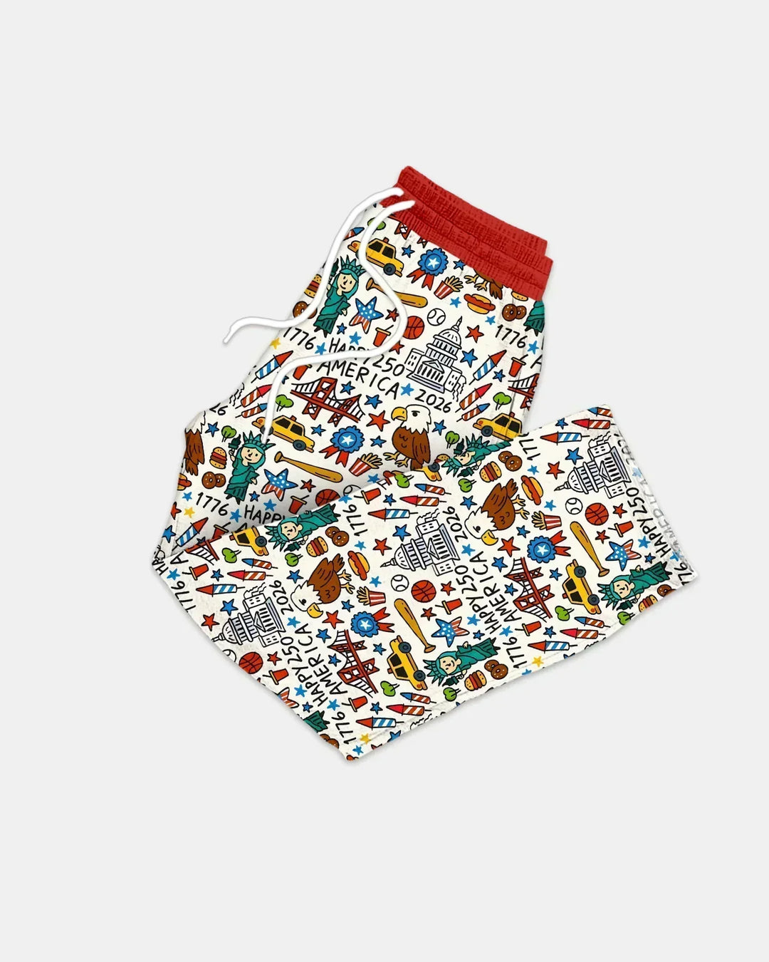 Doodle America 250th Anniversary Family Bamboo Men's Pajama Set