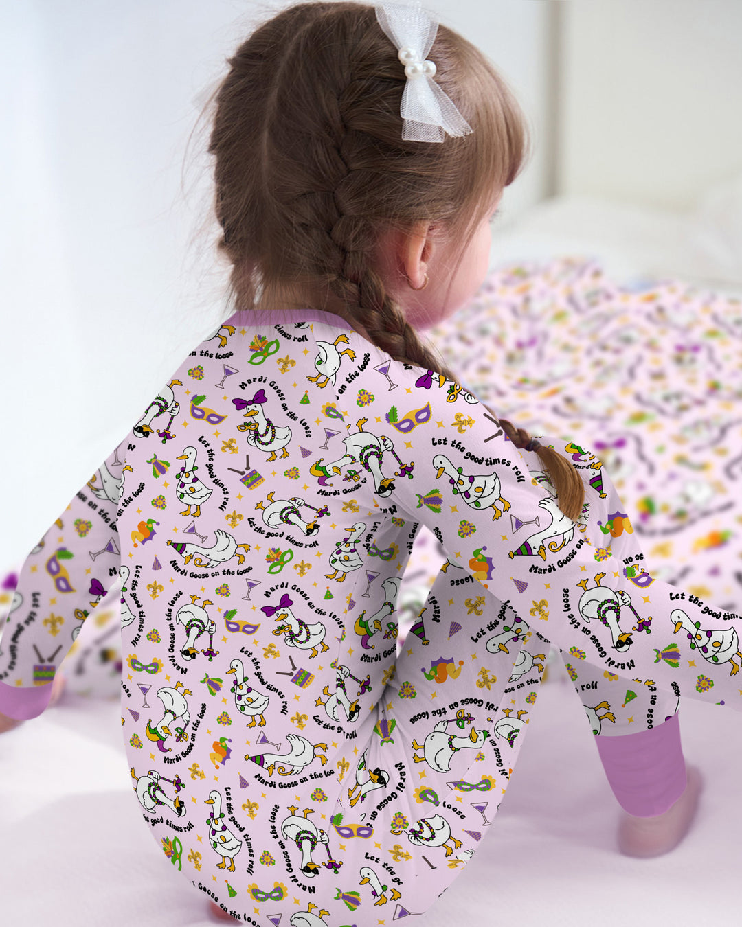 Mardi Gras Silly Goose Convertible Zippy