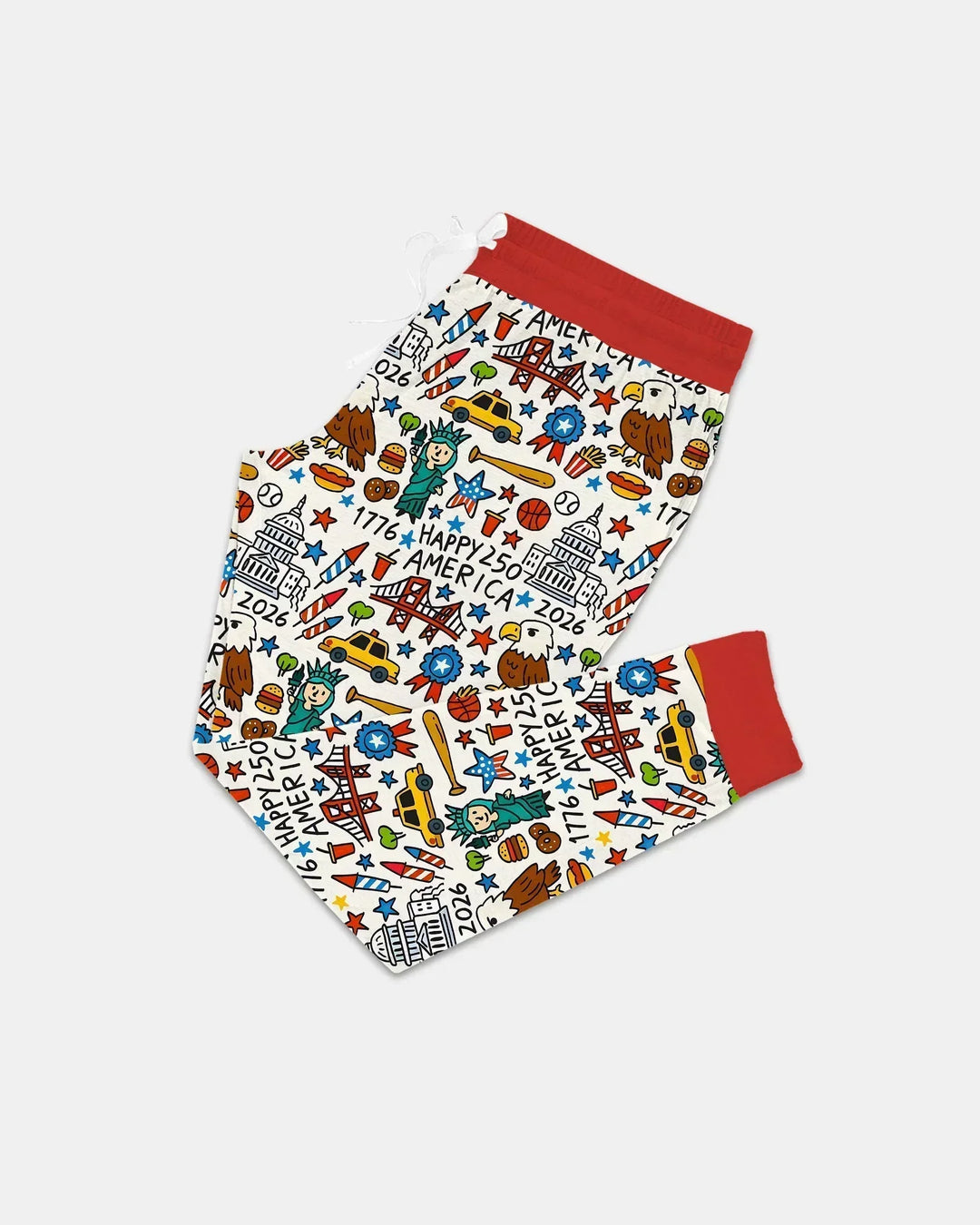 Doodle America 250th Anniversary Family Women Pajama Set