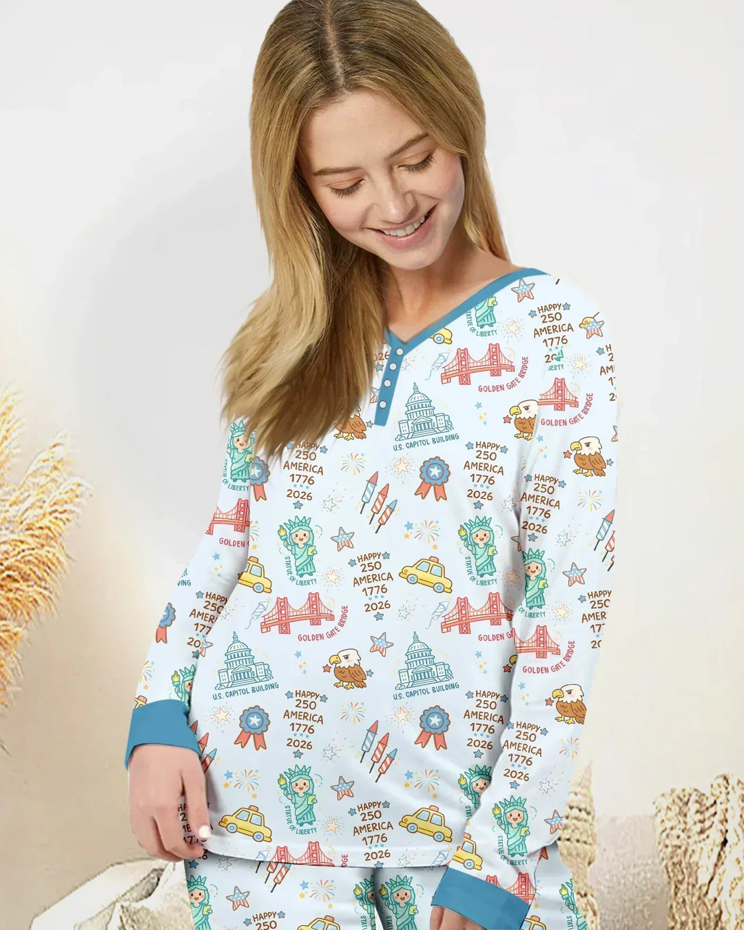 250 Years Of Freedom Women Pajama Set