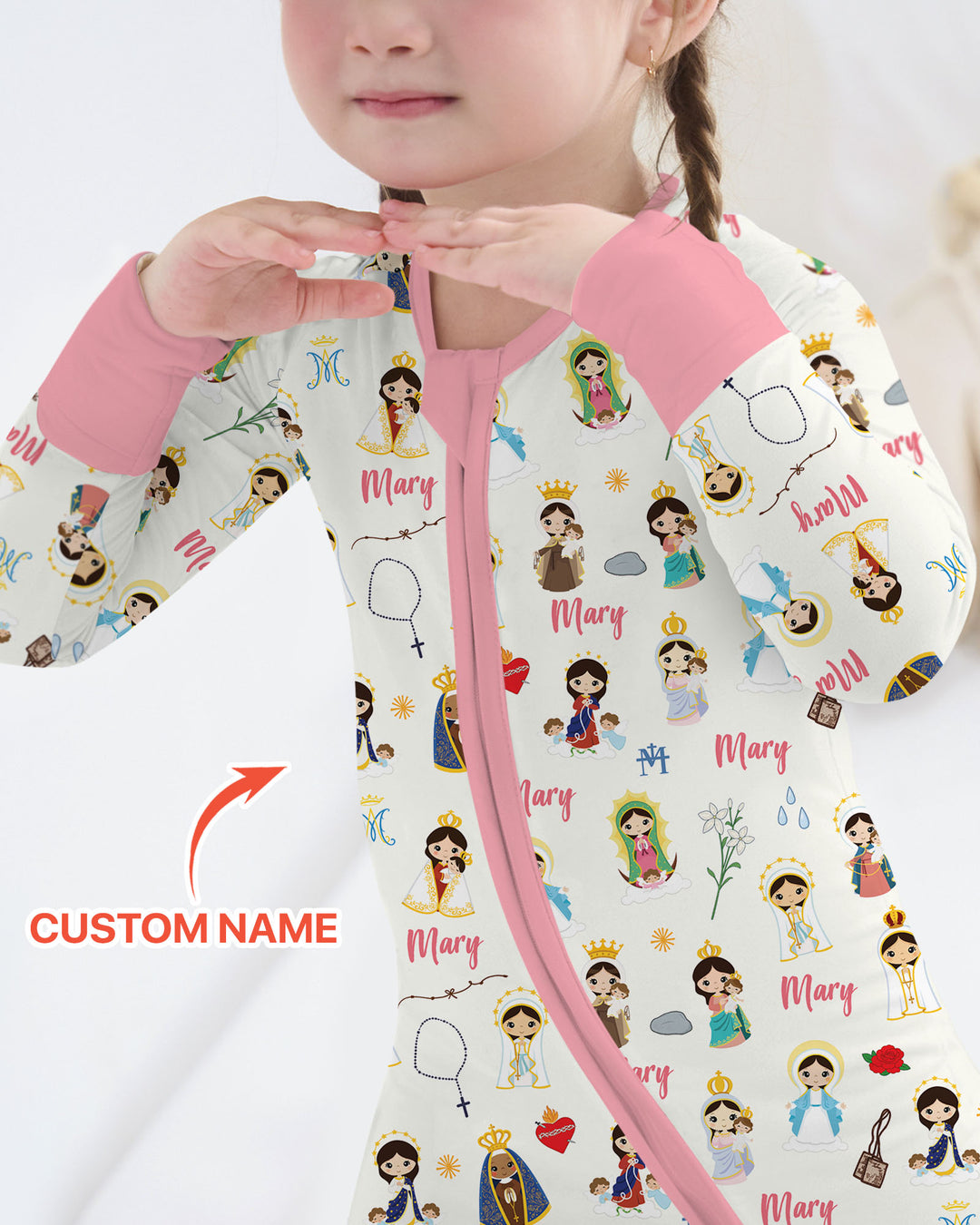 Custom Name Mother Mary Convertible Zippy