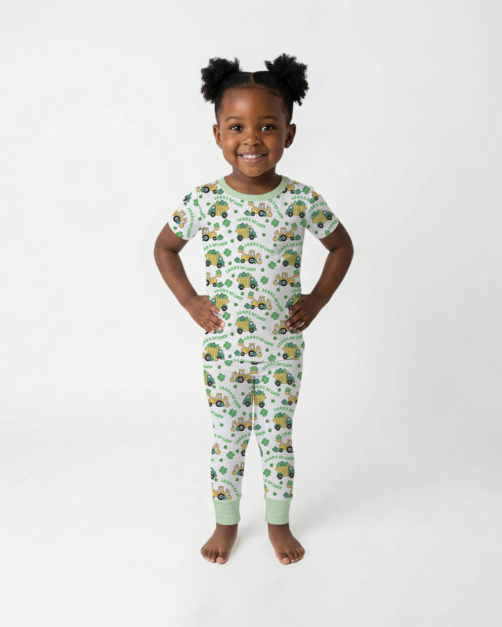 Loads Of Luck Two Piece Short Sleeve Pajama Set