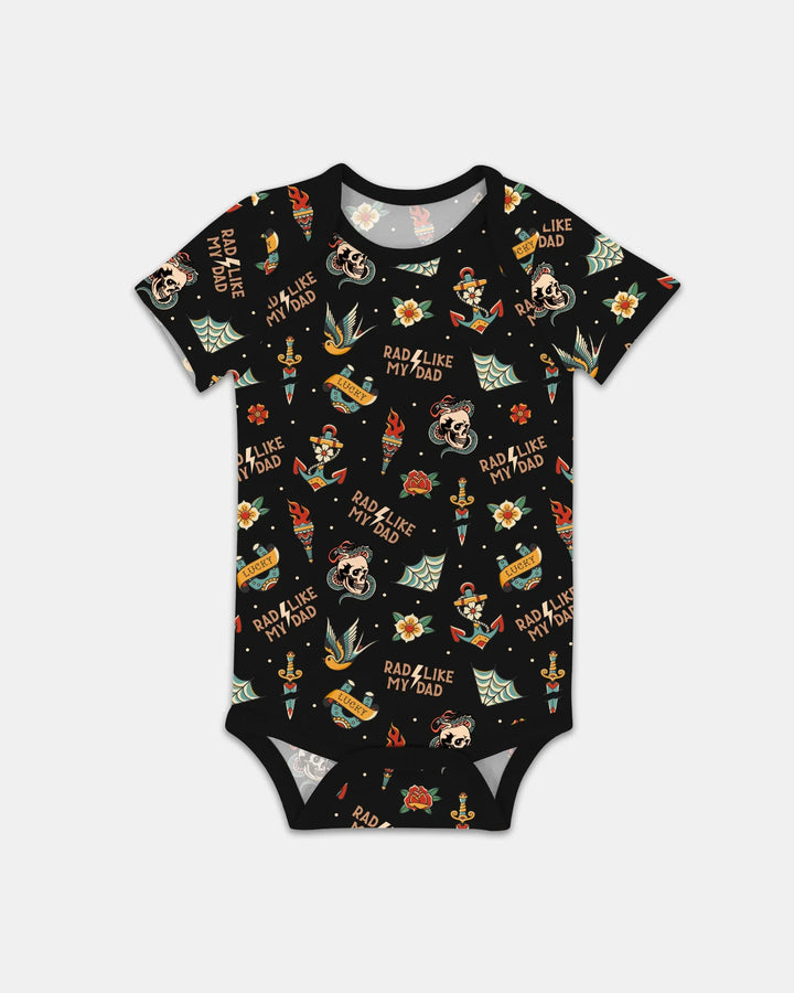 Rad Dad Society Daddy & Me Matching Bamboo Bodysuit