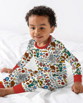 Doodle America 250th Anniversary Family Bamboo Two Piece Long Sleeve Pajama Set