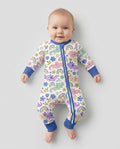 Axolotl Rainbow Bamboo Convertible Zippy