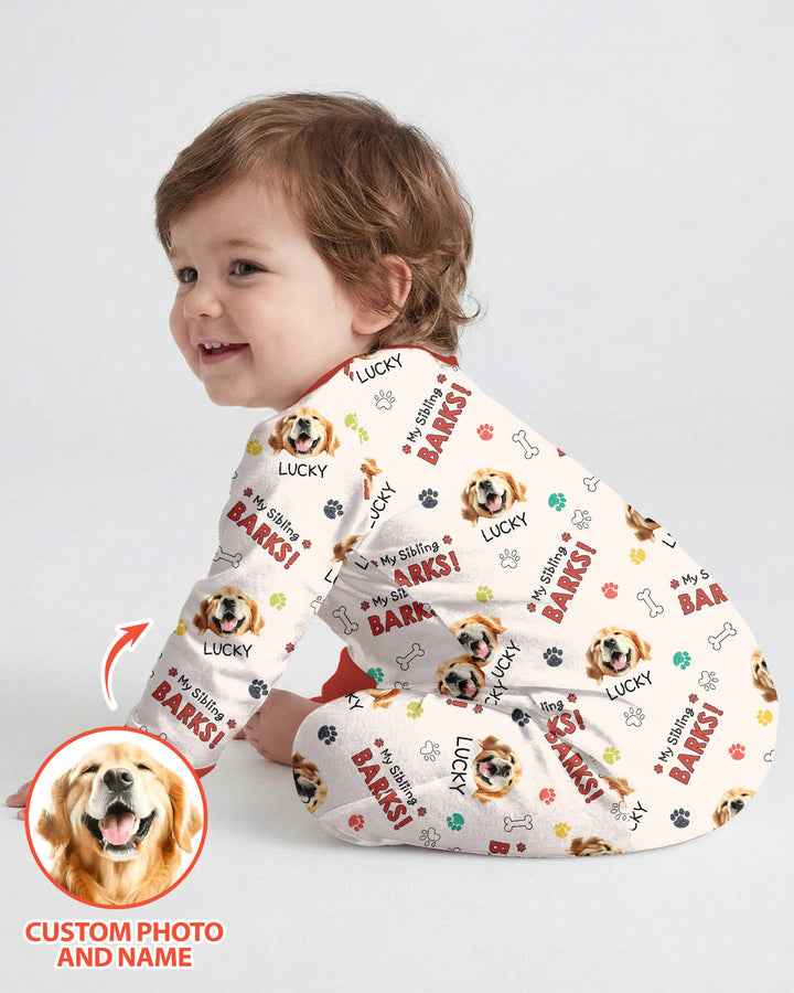 Raised With Paws - Custom Pet Photo And Name Bamboo Convertible Zippy