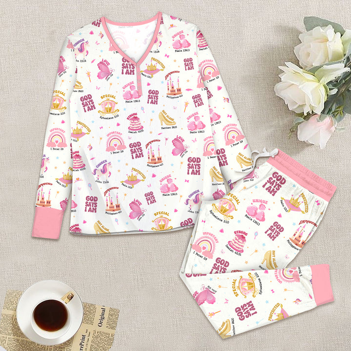 God Say I am Women's Pajama Set