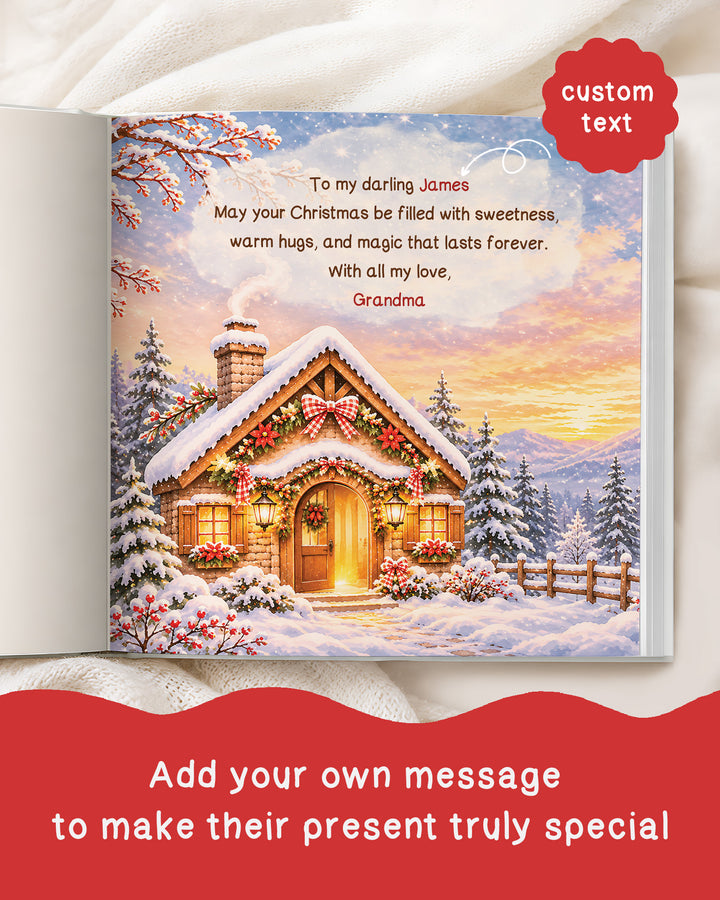 Personalized Grandma & Grandchild Christmas Book