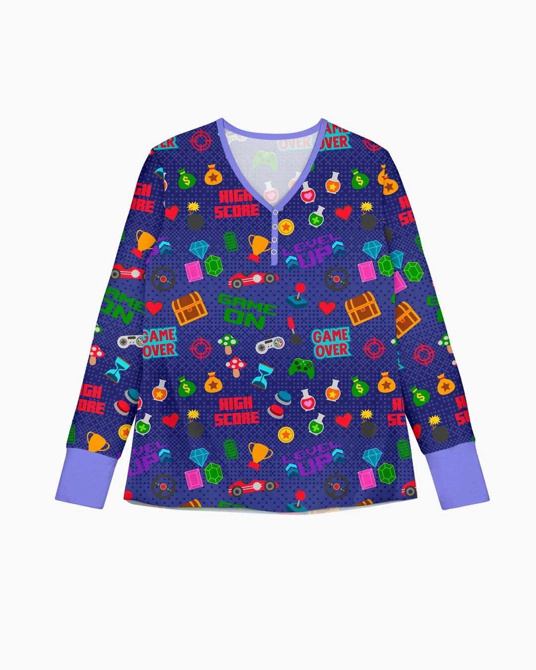 Gamer Mode On Family Matching Bamboo Women Pajama Set
