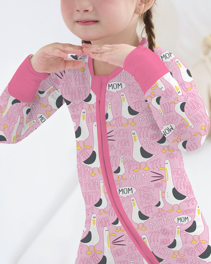 Funny Seagull MOM Convertible Zippy