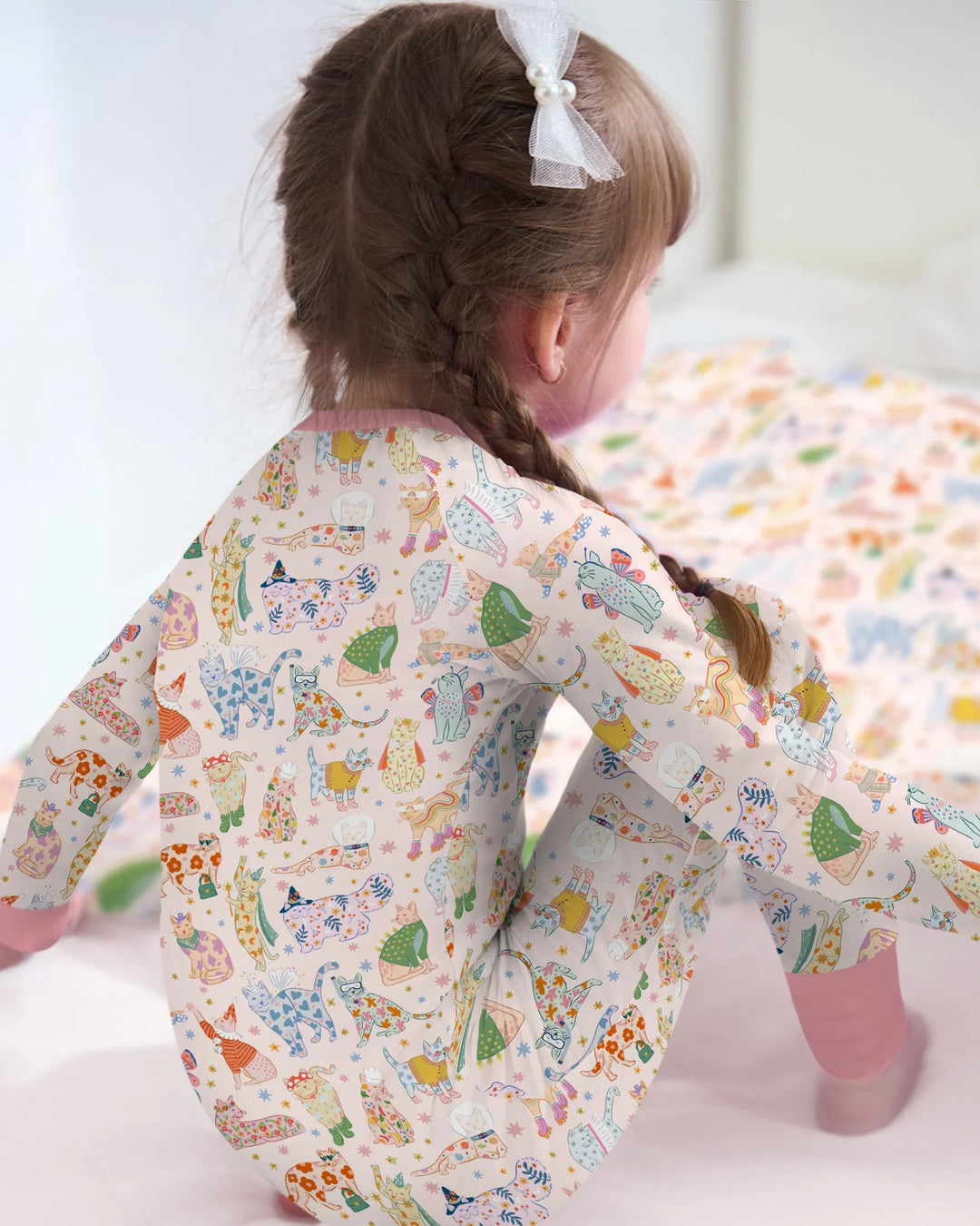 Gerippte Babykleidung mit individuellem Foto - Weich &amp; Skizzenhaft