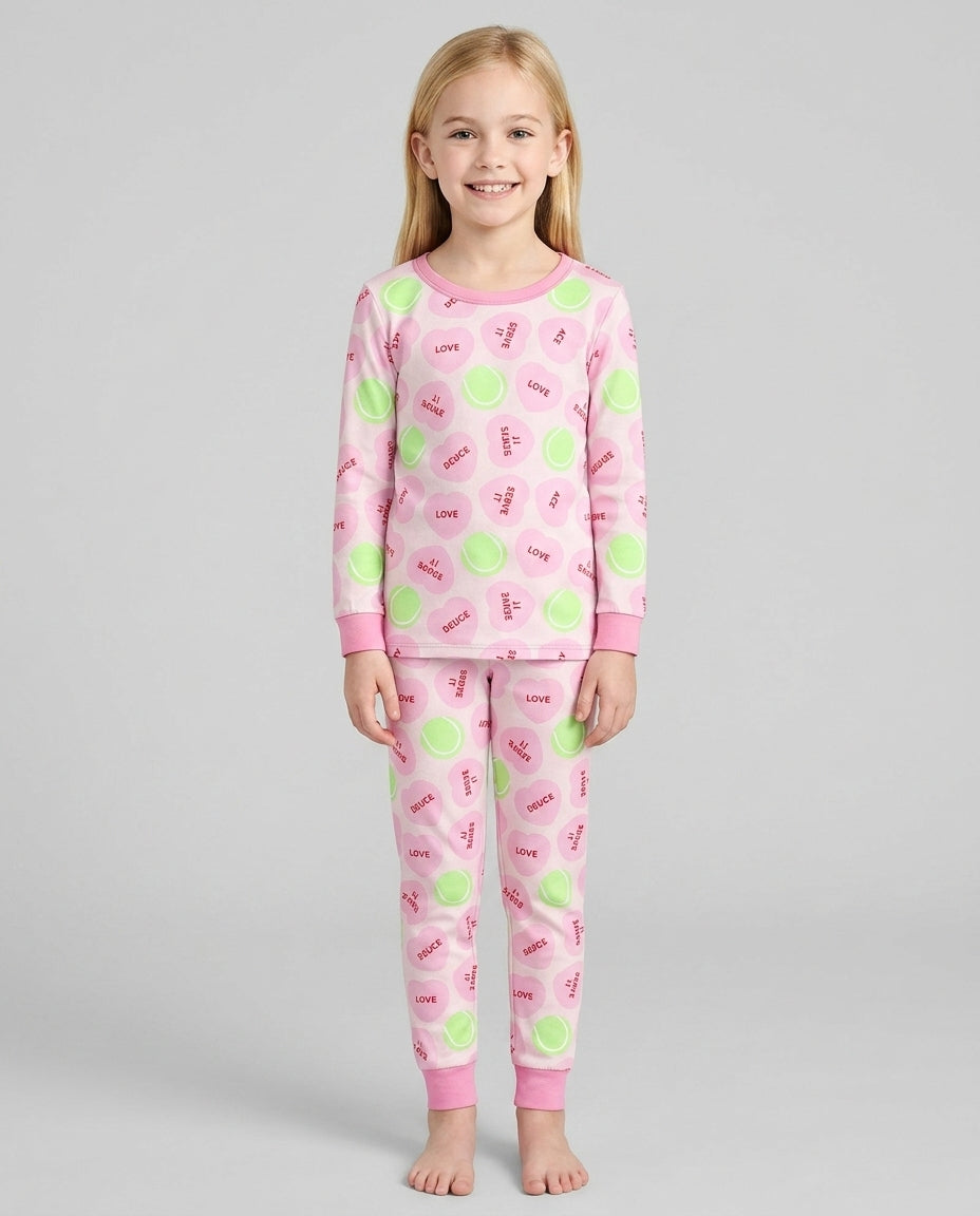 Conjunto de pijama de dos piezas de bambú de manga larga