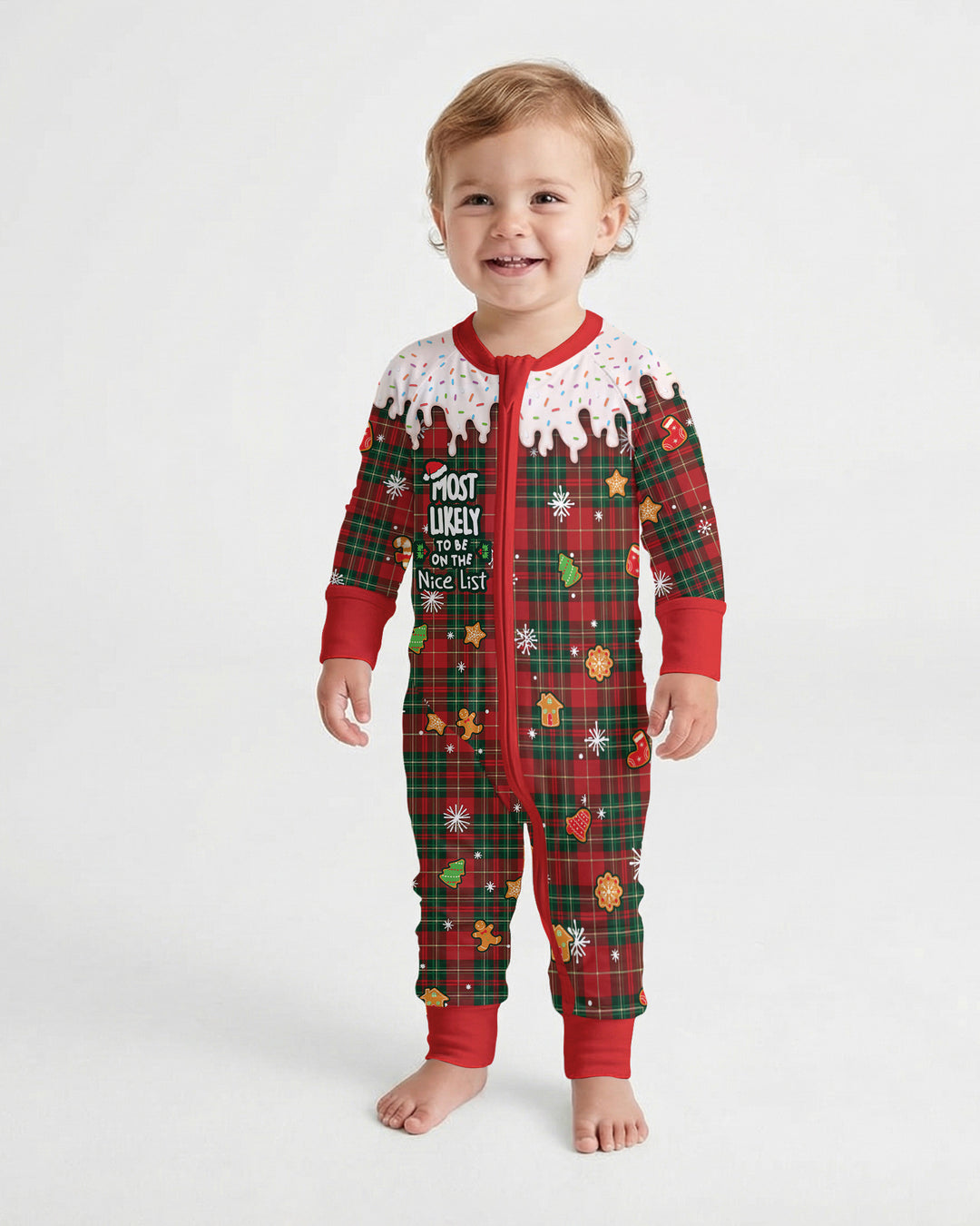 Funny Christmas Family Matching Bamboo Convertible Zippy