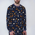 Shabbat Shalom Family Matching Bamboo Men's Pajama Set
