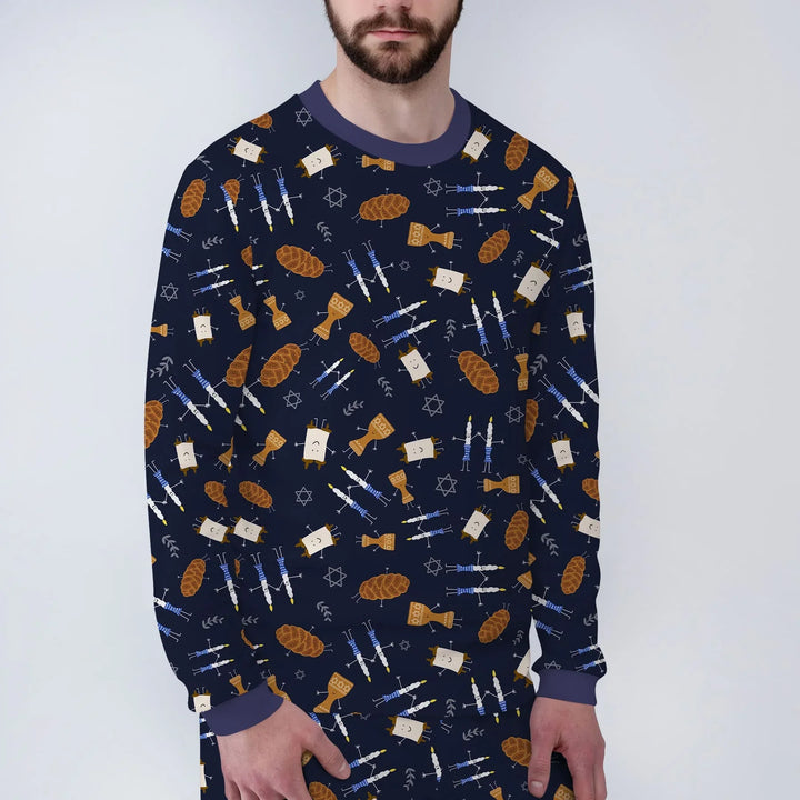 Vorlage Herren-Pyjama-Set