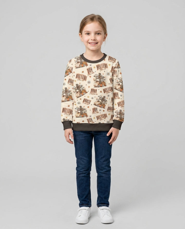 Sweatshirt mit Rundhalsausschnitt aus Bambusfaser